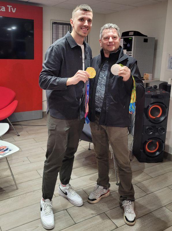 Rencontre avec le champion Olympique