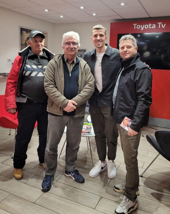 Rencontre avec le champion Olympique