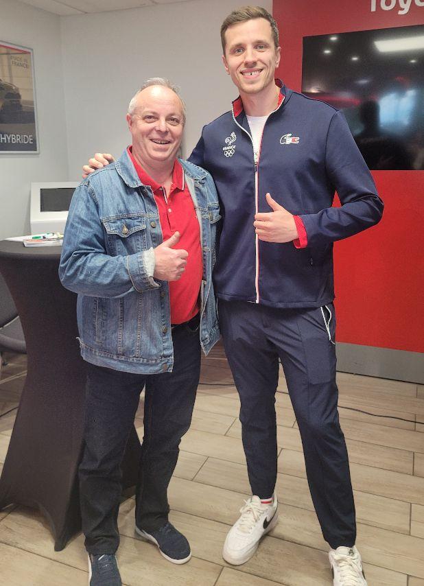 Rencontre avec le champion Olympique