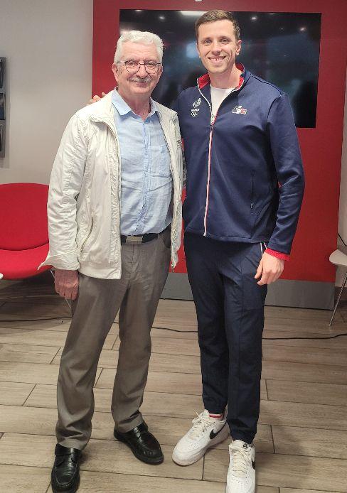 Rencontre avec le champion Olympique